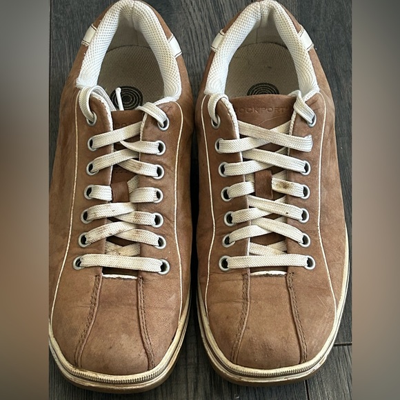 ROCKPORT women’s size 8.5 brown leather walking shoe - Picture 3 of 8